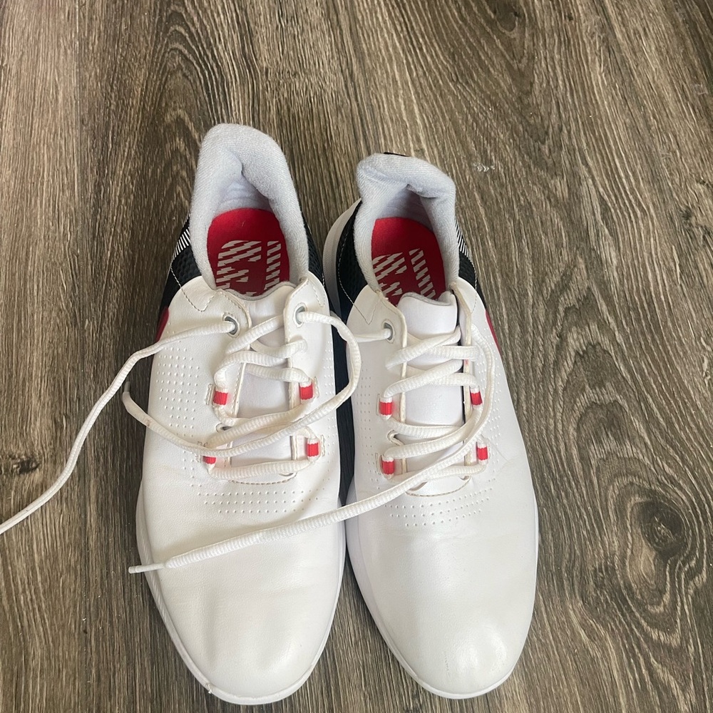 FootJoy White and Red Athletic Shoes